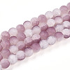 Crackle Glass Beads Strands GLAA-N009-10mm-05-1
