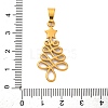 304 Stainless Steel Pendants LS-STAS-P209-45G-5