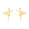 304 Stainless Steel Charms STAS-O142-26G-2