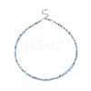 Glass Seed Beaded Two Loops Wrap Bracelet for Women BJEW-JB09216-8