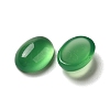 Natural Dyed & Heated Green Onyx Agate Cabochons G-F605E-14B-2