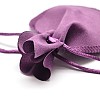 Velvet Bags Drawstring Jewelry Pouches TP-O002-C-02-3