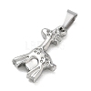 304 Stainless Steel Pendants STAS-B141-01A-P-2