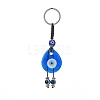 Handmade Lampwork Pendant Keychain KEYC-JKC00450-2