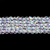 Electroplate Glass Beads Strands LS-GLAA-H021-01B-AB01-2