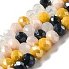 Glass Beads Strands EGLA-A034-M10mm-38-4