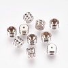 Tarnish Resistant 201 Stainless Steel Cord Ends STAS-L205-22P-1