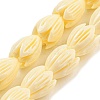 Craved Flower Synthetical Coral Bead Strands CORA-P004-B-1