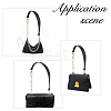 Imitation Leather Bag Straps & Plastic Imitation Pearl Beaded Extender FIND-WH0126-373A-6