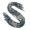 Natural Aquamarine Beads Strands G-B088-E10-04-7
