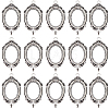 SUNNYCLUE 30Pcs Alloy Pendant Cabochon Settings FIND-SC0009-22-1