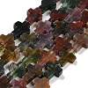 Natural Indian Agate Beads Strands G-I337-A04-02-2