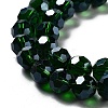 Electroplate Transparent Glass Beads Strands EGLA-A035-T10mm-A10-3