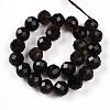 Natural Smoky Quartz Beads Strands G-S345-8mm-19-3