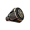 Alloy with Rhinestone Finger Rings FS-WGE36E4-03-2