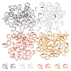 160Pcs 4 Colors 304 Stainless Steel Pendant Bails STAS-UN0022-70-1