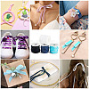 40 Yards 4 Colors Single Face Velvet Ribbon SRIB-TA0001-35A-8