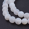 Natural Crackle Agate Beads Strands X-G-G055-8mm-5-3