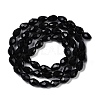 Opaque Solid Color Beads Strands EGLA-N013-P8mm-D01-2