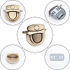 8 Sets 8 Styles Alloy Mortise Lock FIND-WR0001-33-4