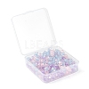 195Pcs 3 Colors Transparent Acrylic Beads TACR-FS0001-06-7
