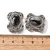 Natural Snowflake Obsidian Multi-Strand Links KK-M304-05P-14-3