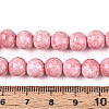 Baking Paint Glass Beads Strands DGLA-N016-8mm-02-4