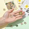 32Pcs 8 Colors Alloy Rhinestone Pendants FIND-CJ0005-13-4