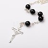 Mashan Jade Beads Necklaces NJEW-PJN901-3