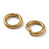 Ion Plating(IP) 304 Stainless Steel Open Jump Rings STAS-M081-02G-04-3