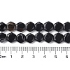 Dyed & Heated Natural Black Agate Beads Strands G-K359-C12-01-5