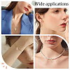 10Pcs Brass Micro Pave Clear Cubic Zirconia Charms ZIRC-BBC0001-25-6