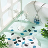 72Pcs 9 Styles Spray Paint 430 Stainless Steel Charms STAS-TA0006-11B-8
