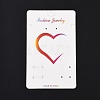 Rectangle Earring Display Cards CDIS-P007-A03-2