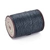 Round Waxed Polyester Thread String LS-YC-D004-02E-028-2