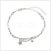 925 Sterling Silver Pendant Necklaces BJEW-BB51429-A-1