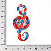 Handmade Lampwork Big Pendants LAMP-T023-07B-3