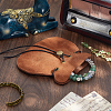 1Pc Cowhide Leather Jewelry Storage Pouches PAAG-CL0001-01-4