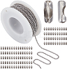 10M 304 Stainless Steel Ball Chains CHS-SC0001-04A-1