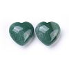 Natural Green Aventurine Heart Love Stone G-K290-16-3