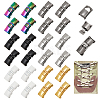 24Pcs 6 Colors Alloy Shoelaces Buckle Lock FIND-NB0005-17-1