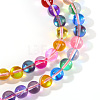 Synthetic Moonstone Beads Strands G-S283-6mm-M2-2