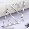 Alloy Hollow Geometric Hair Pin PHAR-N005-015P-5