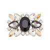 Alloy Glass Detachable Shoe Buckle Clips FIND-WH0423-73P-02-1
