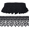 5Yards Polyester Lace Ribbon OCOR-NB0002-64B-1
