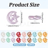 50Pcs Opaque Acrylic Beads OACR-PA0002-22-2