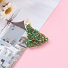 Christmas Trees Shape Pendants PALLOY-JF00651-5