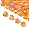 Electroplate Glass Beads EGLA-YW0005-01V-1
