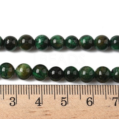 Dyed Natural Tiger Eye Beads Strands G-G102-A01-02-1