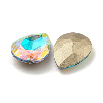 Glass Rhinestone Cabochons RGLA-M017-D03-202ST-1